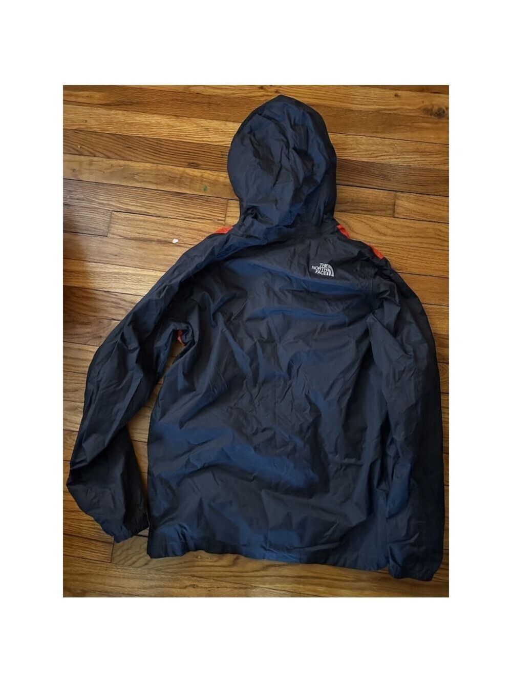 The North Face Dryvent Boys Hooded Mesh Lining Zip Windbreaker Rain Jacket XL - Picture 5 of 9